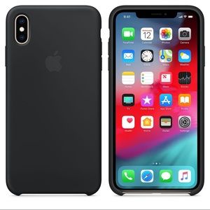 NWT iPhone XS Max silicone case apple